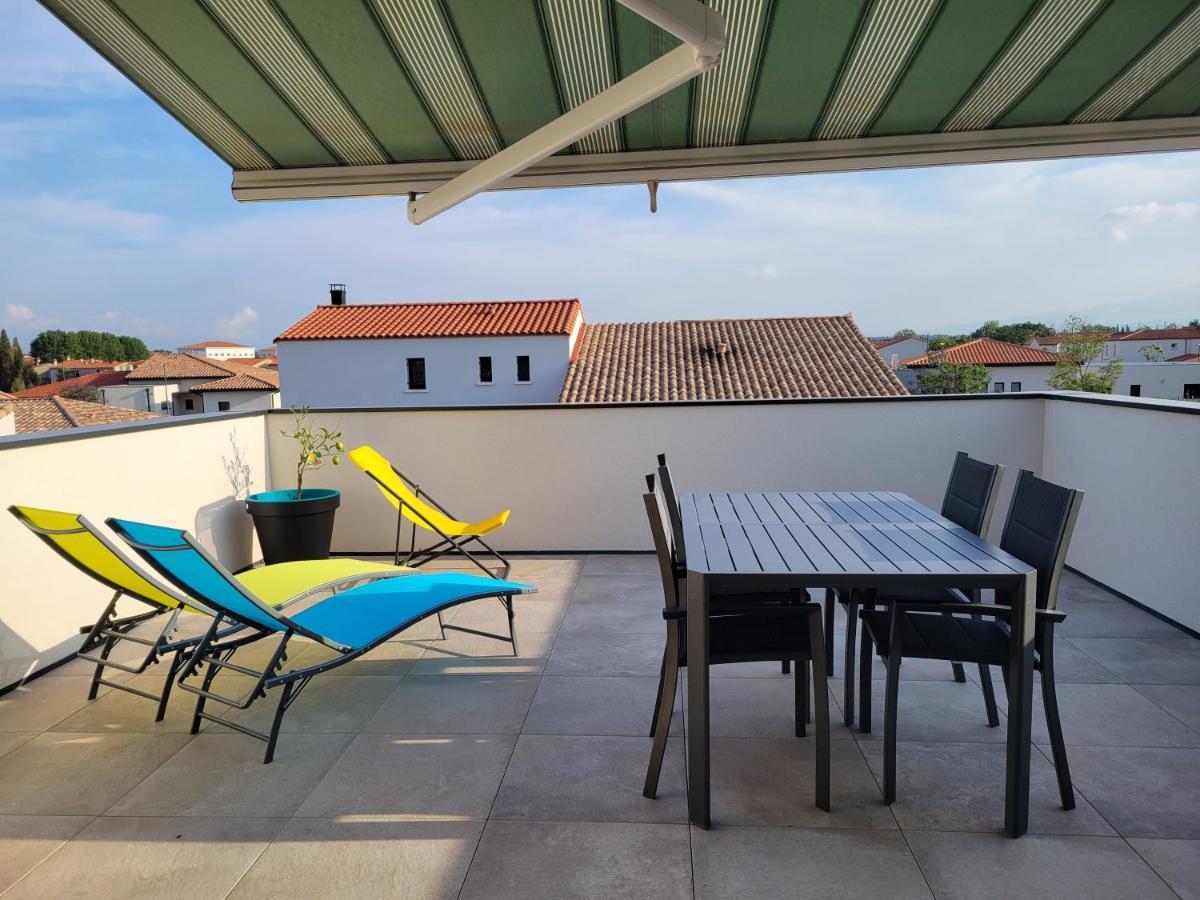 Studio Vue Montagne Rivesaltes Exterior photo